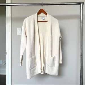 Rachel Zoe Cream Fluffy Cardigan - New Condition, Never Worn